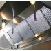 Restaurant Canopy Hood Light Fixture with Thermal and Shock Resistant Globe
