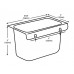 Commercial Kitchen Restaurant Duty Canopy Hood Grease Cup- Removable Keyhole Mount 4” Deep (Large Capacity Grease Cup)