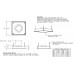 Stainless Steel Perforated Ceiling Diffuser (12 Round Supply Collar)