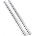 Backsplash Accessories, Stainless Steel Wall Divider Bars for 1/16" Material- 7ft Long (2 Pack of Divider Bars)