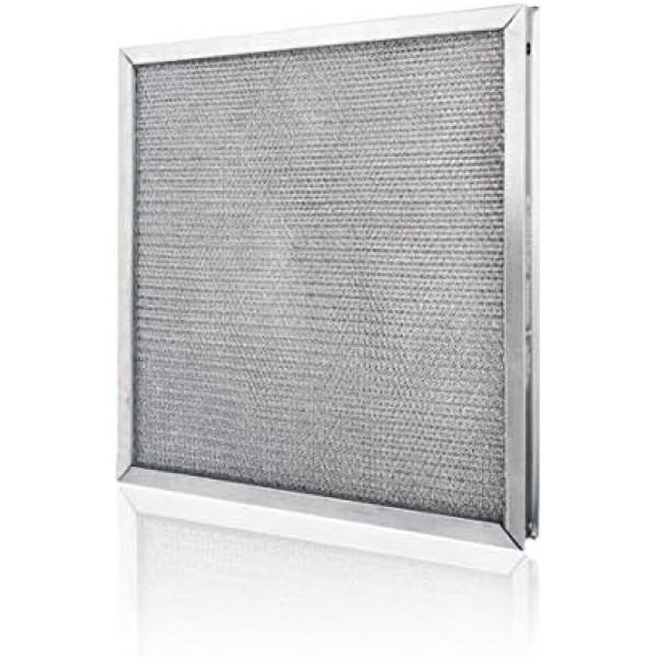 Commercial Kitchen Make Up Air (MUA) and Supply Fan Metal Mesh Air Filters- Used in Heater and Supply Fan Intakes (Two Pack of 20 x 25 x 2)