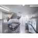 Food Truck Low Profile Exhaust Hood System Includes a stainless steel exhaust hood, an exhaust fan, an adjustable duct section, and installation hardware (8 Long Hood & Fan)
