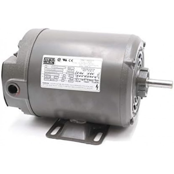 Captive Aire Exhaust/Make Up Air Fan Replacement Motor .25 HP, Single Phase, 115/208-230V, ODP, 1735 RPM, Rigid Base, 48 Frame, Class F Insulation.