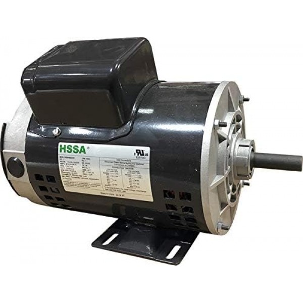 Captive Aire Exhaust/Make Up Air Fan Replacement Motor- 1.00 HP, Single Phase, 115/208-230V, ODP, 1750 RPM, Rigid Base, 56 Frame, Direct Replacement For Part Number 00118OT1BAO56-S48PK.