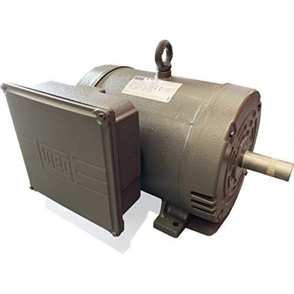 Captive Aire Exhaust/Make Up Air Fan Replacement Motor- 3 HP, 1 Phs, 208-230V, ODP, 1750 RPM, Rigid Base, 184-T Frame, 18.7-17.0 FLA, 1-1/8 Shaft Diameter. Class F Insulation