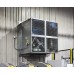Wall Propeller Direct Drive Fan For Applications Requiring Large Air Volumes. Includes Wall Box with Guard Screen, 1.0 HP 115 Volt Single Phase Motor, 2500-5000 CFM (WP-20)
