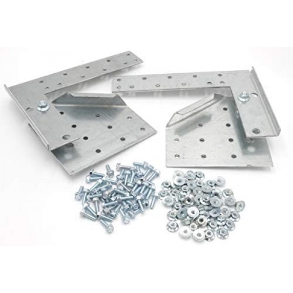 CAPTIVE-AIRE Heavy Duty Hinge Kit for Restaurant Canopy Hood Exhaust Fan (Used on Fans with wheels larger than 20 or Fans with bases of 33” or larger)