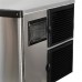 EQCHEN 350 lb Ice Maker Commercial Ice Machine with 230 lb Ice Bin EQSK-350ICEM