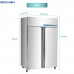 Commercial Refrigerator and Freezer, Eqchen EQ-48RF 48"  2 door Reach in Refrigerator and Freezer Combo 36 Cu.ft