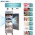 1 Door Commercial Freezer, EQCHEN EQF-23B 27" W Reach in Upright Freezer 23 Cu.ft for Restaurant, Bar, Shop, etc