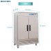 2 Door Commercial Freezer, Eqchen EQF-49B 54" W Reach in Upright Freezer 49 Cu.ft for Restaurant, Bar, Shop, etc