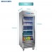 1 Glass Door Commercial Refrigerator, Eqchen EQR-23BG 27" W Reach in Fridge 23 Cu.ft Upright Cooler for Restaurant, Bar, Shop, etc