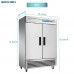 2 Door Commercial Refrigerator, Eqchen EQR-49B 54" W Reach in Fridge 49 Cu.ft Upright Cooler for Restaurant, Bar, Shop, etc