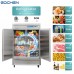 2 Door Commercial Refrigerator, Eqchen EQR-49B 54" W Reach in Fridge 49 Cu.ft Upright Cooler for Restaurant, Bar, Shop, etc