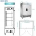 2 Door Commercial Refrigerator, Eqchen EQR-49B 54" W Reach in Fridge 49 Cu.ft Upright Cooler for Restaurant, Bar, Shop, etc