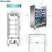 2 Glass Door Reach-In Refrigerator