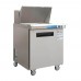 Sandwich Prep Table Refrigerator, EQCHEN 27" 1 Door Mega Top Salad Sandwich Prep Table. EQCHEN Mega Top