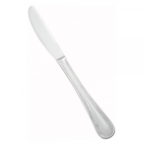 Winco 0005-08 8-3/4 Dots Flatware Stainless Steel Dinner Knife