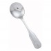 Winco 0006-04 6-3/8 Toulouse Flatware Stainless Steel Bouillon Spoon