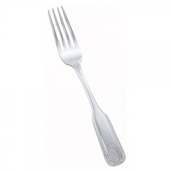 Winco 0006-05 7-5/8 Toulouse Flatware Stainless Steel Dinner Fork