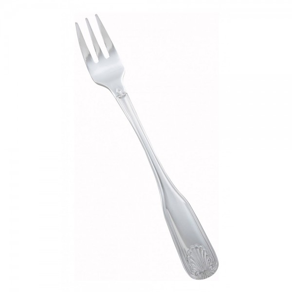 Winco 0006-07 6 Toulouse Flatware Stainless Steel Oyster Fork