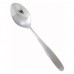 Winco 0008-03 Manhattan 6 3/4 Flatware Stainless Steel Solid Handle Dinner Spoon