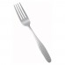 Winco 0008-05 Manhattan 7-1/4 Flatware Stainless Steel Solid Handle Dinner Fork