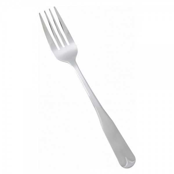 Winco 0010-05 Lisa 7-5/8 Flatware Stainless Steel Dinner Fork
