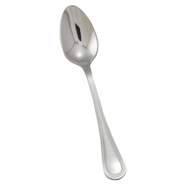 Winco 0030-03 7-1/4 Shangarila Flatware Stainless Steel Dinner Spoon