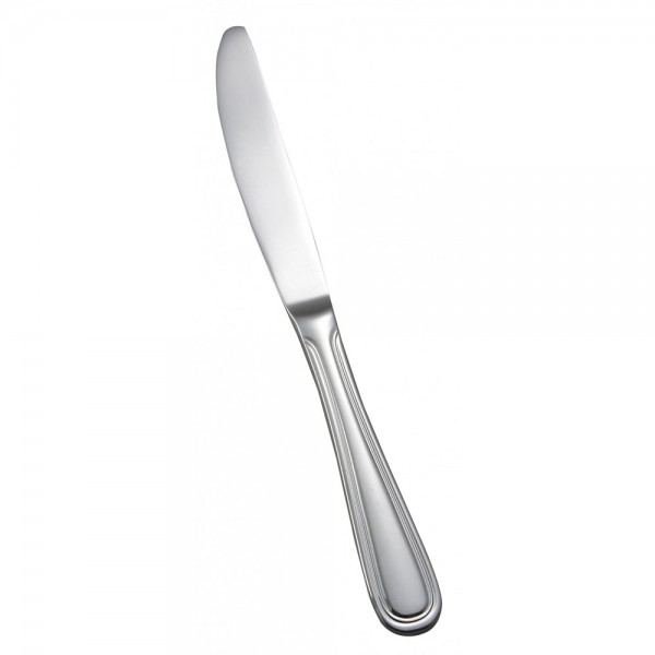 Winco 0030-08 9-1/4 Shangarila Flatware Stainless Steel Dinner Knife