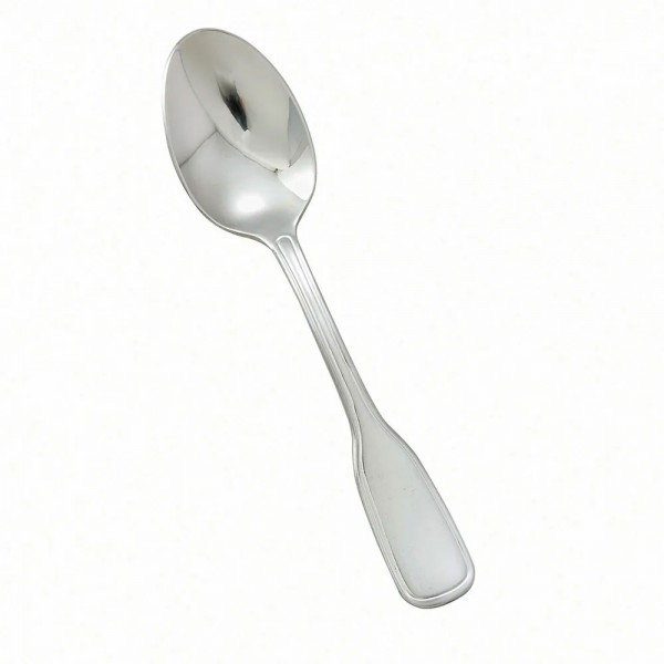 Winco 0033-01 6-1/4 Oxford Flatware Stainless Steel Teaspoon