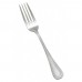 Winco 0036-05 7-1/4 Deluxe Pearl Flatware Stainless Steel Dinner Fork
