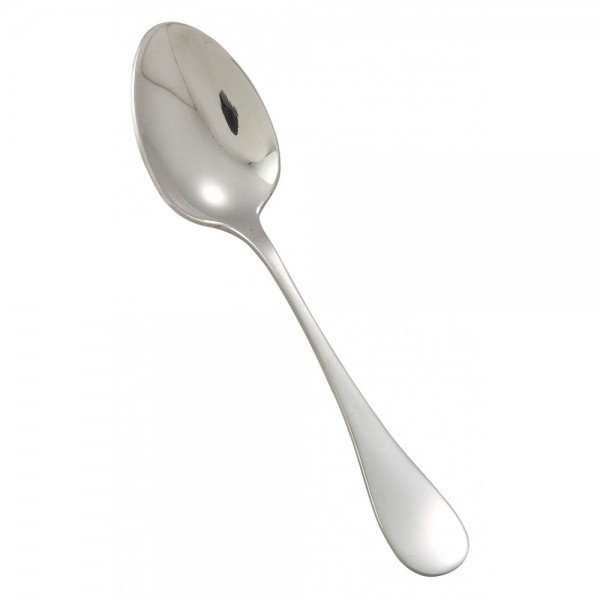 Winco 0037-10 8-1/4 Venice Flatware Stainless Steel European Size Tablespoon