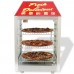 Winco Benchmark 51040 16 Countertop Pass Thru Heated Pizza Merchandiser - 120v