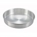 Winco ACP-083 Round Aluminum 8 x 3 Cake Pan
