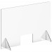 Winco ACSS-4832W Countertop Safety Shield with Window, 48 x 32