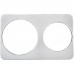 Winco ADP-810 2 Hole Steam Table Adapter Plate, 8-3/8 and 10-3/8
