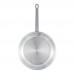 Winco AFP-10S Majestic 10 Aluminum Fry Pan - Natural Finish
