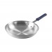 Winco AFP-12A Gladiator 12 Aluminum Fry Pan - Natural Finish