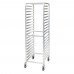 Winco ALRK-20R Unassembled Universal Pan Rack, Aluminum, With Brake