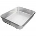 Winco ALRP-1824 Aluminum Double Roast Pan with Straps, 18 x 24