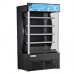 Wowcooler AOC-46-B 46" Black Open Air Refrigerated Display Merchandiser