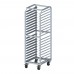 Winco AWRK-20HBK Aluminum 20 Tier Welded Sheet Pan Rack