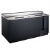 Wowcooler BBC-65 65" Horizontal Reach-In Black Bottle Cooler - 18 Cu. Ft.