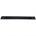 Winco BM-327K Black Rubber Bar Rail Spill Mat, 27 x 3-1/4