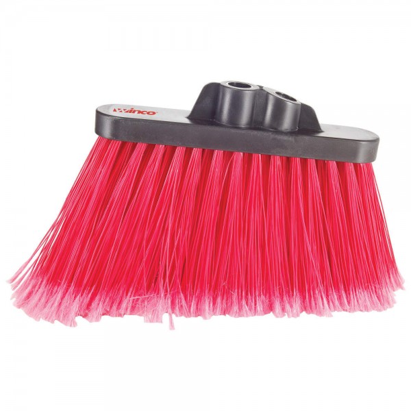 Winco BRAF-9R Angled Broom Head with Red Flagged Bristles Winco BRAF-9R Angled Broom Head with Red Flagged Bristles