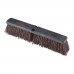 Winco BRFC-18B 18 Push Broom Head with Coarse Brown Bristles