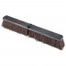 Winco BRFC-24B 24 Push Broom Head with Coarse Brown Bristles