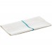 Winco BTH-2028G 28 x 20 Green Stripe Herringbone Bar Towel