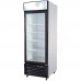 Migali C-23RM-HC 27" Single Glass Swing Door Merchandiser Refrigerator - 23 Cu. Ft.